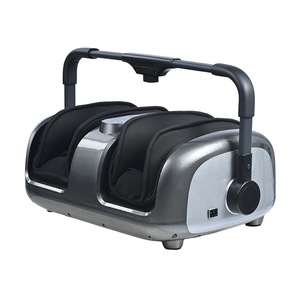 Foot Massager With Air Compression And Vibration For Home Use Silver Color 110V 240V <b>Plug</b> In - Product Image 3