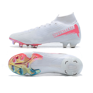 Zapatos de Fútbol Usados para Hombre, Salida de Fábrica OEM, Parte Superior de Lona Transpirable, Primavera, Verano, Otoño, Invierno, Calidad Superior, Negro <span class=keywords><strong>Cr7</strong></span> - Product Image 4