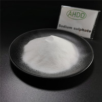 Sulfate de sodium anhydre de qualité industrielle 99% (Na2SO4) Poudre cristalline blanche pour la teinture textile et les détergents