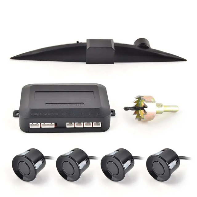 Car Parking Sensor System Ultrasonic Car Reversing Camera Garage Parking Sensor With Led Display