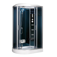 Cabine de douche intelligente murale, gain de place, cabine de douche intelligente pour petite villa, salle de bain
