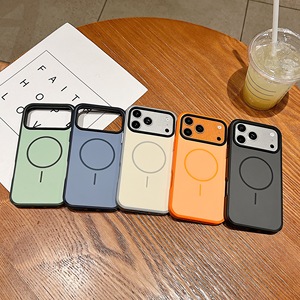 เคสโทรศัพท์แม่เหล็กสีสันทันสมัยสำหรับ iPhone 18 17 16 15 Pro Max ผิวเรียบด้าน ป้องกันรอยนิ้วมือ ฝาหลังมือถือ - Product Image 4