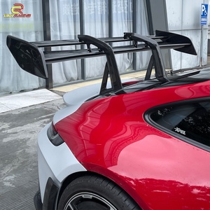 ชุดแต่งตัวถังคาร์บอนไฟเบอร์แบบกึ่งแห้งสไตล์ GT3 RS พร้อมกันชนหน้า-หลัง สปอยเลอร์ ฝากระโปรง สำหรับ Porsche Carrera S 992 911 ปี 2018-2024 - Product Image 3