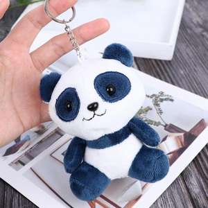 Lindo animal Panda Muñeco de peluche Bolsa Llavero Colgante Panda de peluche llavero Tots - Product Image 5