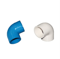 Raccord coudé PVC 90 degrés couleur, surface lisse, basse pression, accessoires électriques mâles, joint de ligne, décoration intérieure