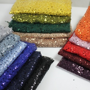 LH Ready Ship Günstige Preis Pailletten Spitze Stoff Braut stickerei Hochzeit Tüll Stoff Mit Glitzer Für Kleid Kleidung - Product Image 3