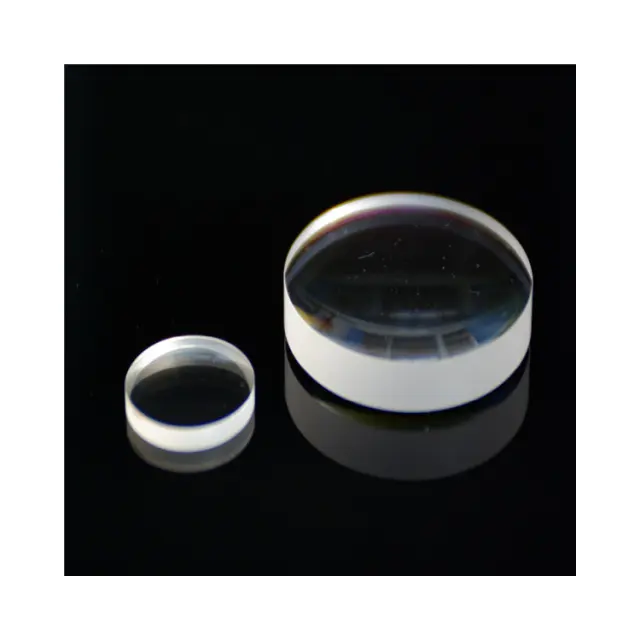 Customized Optical Glass Lens 10mm Silicon Mirror Spherical Plano Convex Lens