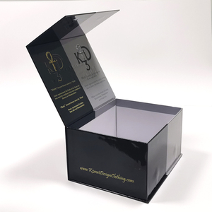 Eco-Friendly Custom Magnetic Gift Packaging Box UV Rigid Boxes with Logo Recycled Materials for Product Packaging - Product Image 5