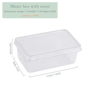 Wholesale Transparent <strong>Plastic</strong> Biscuit Cake Pastry <strong>Dessert</strong> Gift Container Box Packaging Mini Mousse Cake Mini <strong>Plastic</strong> Boxes - Product Image 2