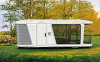 La capsule spatiale la plus vendue Maison moderne préfabriquée de capsule spatiale en conteneur, Maison mobile de capsule spatiale.