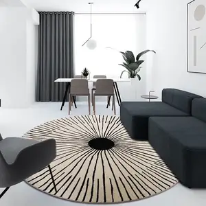 Chinese Bedroom Shaggy Carpets Rugs Home Modern And Household Round Living Room Carpets