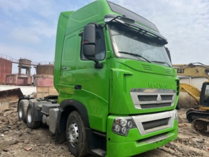 รถบรรทุกหัวลาก SINOTRUCK HOWO T7H 6X4 ดีเซล 150-250 แรงม้า แรงบิด 500-1000 นิวตันเมตร ยูโร 1 เกียร์ธรรมดา มือสอง สำหรับขนส่งโลจิสติกส์ - Product Image 2