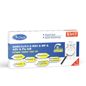 Kit de Autoprueba Combinado 6 en 1 de Alta Precisión y Ecológico para <span class=keywords><strong>VIH</strong></span>/VHC/HBsAg/Sífilis, Resultados en 15 Minutos, Empaque Personalizado - Product Image 1