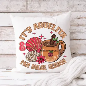 Nueva cultura Latina Navidad <span class=keywords><strong>Conchita</strong></span> It's Cold Outside No Dieta Season Calorias No Cuentan DTF pegatina de transferencia de calor para sudaderas con capucha - Product Image 6