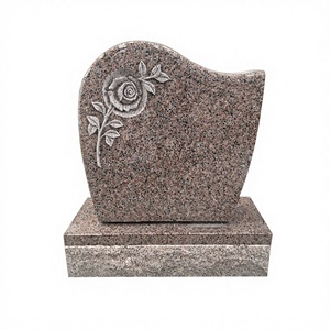 Stèles funéraires floraux personnalisés, artisanaux, traditionnels américains, monuments commémoratifs pour cimetière - Product Image 6