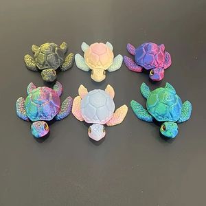 Novelty 3d Printed Plastic Little <b>Turtle</b> Figurine With Movable Joint <b>Turtle</b> <b>Toy</b> - Product Image 6