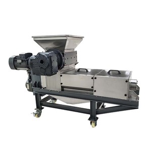 Máquina de deshidratación de residuos vegetales, prensa de tornillo, máquina deshidratadora de un solo tornillo para restos de alimentos - Product Image 6