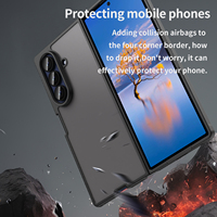 Nouvelle coque de téléphone portable de luxe en TPU+PC 2-en-1 antichoc pour Samsung Z Fold 7