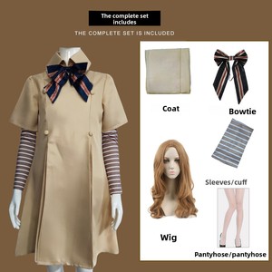 Costume Megan Cos pour Halloween, robe de cosplay du protagoniste M3GAN, costume de cosplay - Product Image 5