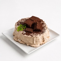 Jouet Squishy Gâteau au Chocolat Lava en Silicone Alimentaire Texture Molle Anti-Stress à Presser Cadeau - Vente Flash