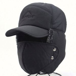 Nuevo Gorro de Invierno para Hombre, Estilo Ruso, Grueso, a Prueba de Frío, con Orejeras, para Ciclismo, Pesca y Deportes - Product Image 1