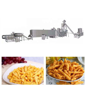 Nueva Línea de Extrusión de Snacks Kurkure Totalmente Automática con Control Táctil Eléctrico, de Acero Inoxidable 304 y Gran Capacidad - Product Image 3