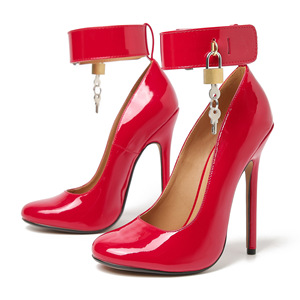Taille extra-large 40-48 <span class=keywords><strong>Talon</strong></span> <span class=keywords><strong>aiguille</strong></span> de 15 cm Dessus en PU Décoration de ceinture Fermeture à bout fermé Convient aux hommes et aux femmes Semelle en caoutchouc <span class=keywords><strong>Talon</strong></span> ultra-fin - Product Image 6
