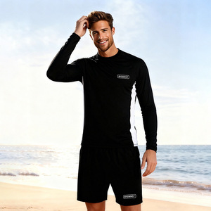Traje de baño de manga larga de secado rápido para hombre Baiya, para surf, natación y playa - Product Image 2