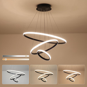 Dẫn đèn trần lớn đèn đơn giản và thanh lịch trang trí nội thất chiếu sáng, ánh sáng nhà đầy đủ, đèn trần cao cấp và đơn giản. - Product Image 3