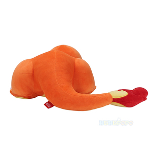 Nuovo Peluche Originale di Charmander Addormentato 35cm, <span class=keywords><strong>Cuscino</strong></span> Morbido Pokem-on, Giocattolo Imbottito, Pupazzo di Drago Anime Giapponese, Regalo <span class=keywords><strong>per</strong></span> <span class=keywords><strong>Bambini</strong></span> - Product Image 3