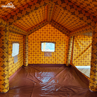 Tente de camping de luxe FR, grande capacité, pour 4 à 8 personnes, résistante au vent du désert, pour la saison de camping au Moyen-Orient