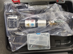 Máquina Biseladora de Tubos Neumática ISP-120 para Tubos de Diámetro Interior de 40-114 mm con Palanca de Alimentación - Product Image 4