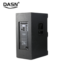 Système de sonorisation PA DASN Q15DC 15 pouces 4000W DSP professionnel actif pleine fréquence en bois pour DJ, home cinéma et scène