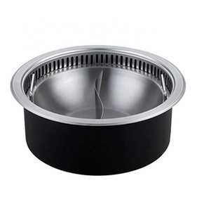 Yawei ronda dos sabor <span class=keywords><strong>de</strong></span> la olla <span class=keywords><strong>de</strong></span> sopa caliente <span class=keywords><strong>de</strong></span> <span class=keywords><strong>acero</strong></span> inoxidable olla <span class=keywords><strong>de</strong></span> <span class=keywords><strong>cocina</strong></span> <span class=keywords><strong>de</strong></span> inducción olla - Product Image 1