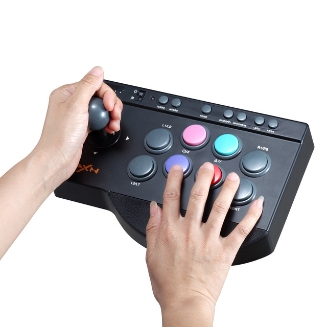 Hot Sale PXN-0082 Fighting Arcade Stick Game Controller PC/P4/Xboxone/Android/Switch Compatible Joysticks & Game Controllers
