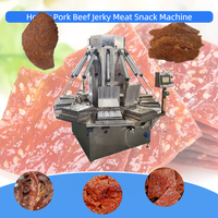 Ligne de production commerciale de viande séchée de porc, machine de formage et de cuisson pour snacks à base de viande