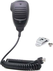 Micrófono PTT Dinámico Personalizado de Fábrica <span class=keywords><strong>para</strong></span> Radio Bidireccional, Altavoz Portátil Compatible con Walkie Talkie - Product Image 2