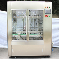 Machine automatique pour engrais liquide et savon liquide, résistante à la corrosion, avec fûts en plastique/verre, haute précision, contrôlée par PLC