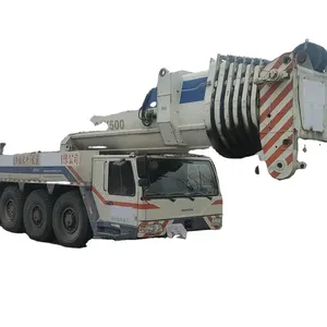 Kullanılan 500 T Zoomlion 500 ton hidrolik kamyon vinci inşaat kaldırma makinesi kamyon vinç ucuz satılık