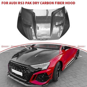 Capó de Fibra de Carbono Estilo PAK para Audi RS3, Directo de Fábrica, Ligero, con Extractor de Calor - Product Image 4