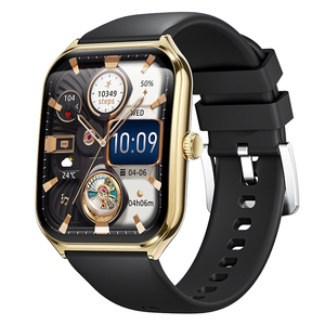 HKSF MA61 Super Slim Curved Smart <b>Watch</b> 1.96" AMOLED Screen BT Calling Message Push Blood Oxygen IP68 <b>Waterproof</b> 200mAh Battery - Product Image 1