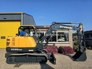 Excavatrice sur chenilles Hyundai HX60 neuve ou d'occasion, hydraulique, à bas prix, modèle moderne HX60 - Product Image 4