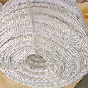 Cuerda de amarre de doble capa trenzada de polipropileno, 8/12 hilos, PP, diámetro 40-72mm, para amarre de terminales portuarios, embarcaciones marinas y barcos. - Product Image 5