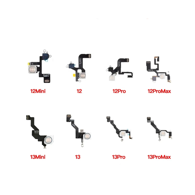 Flash Light With Microphone Flex Cable Replacement for iPhone 12 13 Mini Pro Max LED Light