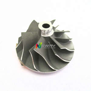 Turbocharger kompresor roda GT1646V 765261-0007 03G253010 untuk Volkswagen komersial Passat Golf DPF PQ35/46 Turbo CW - Product Image 2
