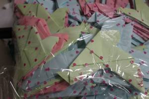 <span class=keywords><strong>กระดาษ</strong></span>โอริกามิแบบพับได้งานทำมือรูปแบบปลาน่ารักขนาด7.5ซม. งานศิลปะหัตถกรรม<span class=keywords><strong>กระดาษ</strong></span>แบบดั้งเดิมของญี่ปุ่น - Product Image 6