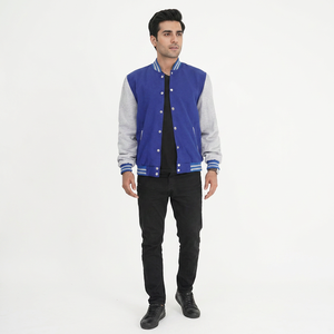 เสื้อแจ็คเก็ตวาร์ซิตี้ Tealom รุ่น Unisex สำหรับฤดูหนาว สไตล์ลำลอง แบบเบสบอล มีช่องระบายอากาศด้านหน้า สีเขียว ตัวอักษรสีขาว เสื้อแจ็คเก็ตเบสบอลสไตล์วิทยาลัย - Product Image 1