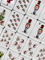 Tuiles de Mahjong en Mélamine Rose, Modernes et Luxueuses, Double Face Sculptée, pour Réunions d'Amitiés, Vente au Détail et en Gros, Noël