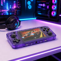 Console de jeu portable R36H avec double joystick, écran 3,0 pouces 640x480, batterie 3000 mAh, prise en charge multilingue, 64 Go