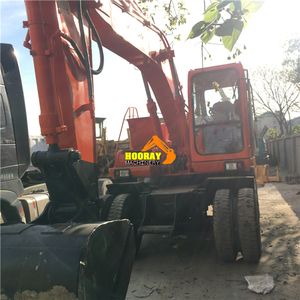<b>Cheap</b> Sale Doosan Dh140w-7 15.1TON Used Hydraulic Wheel Excavator 2020 Model Korea Origin Engine 86KW Power Second-hand <b>Bucket</b> - Product Image 6